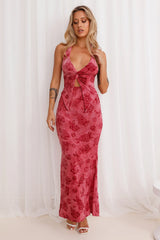 Tea Party Maxi Skirt Pink