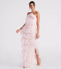 Alexandra Formal Tulle Long Dress