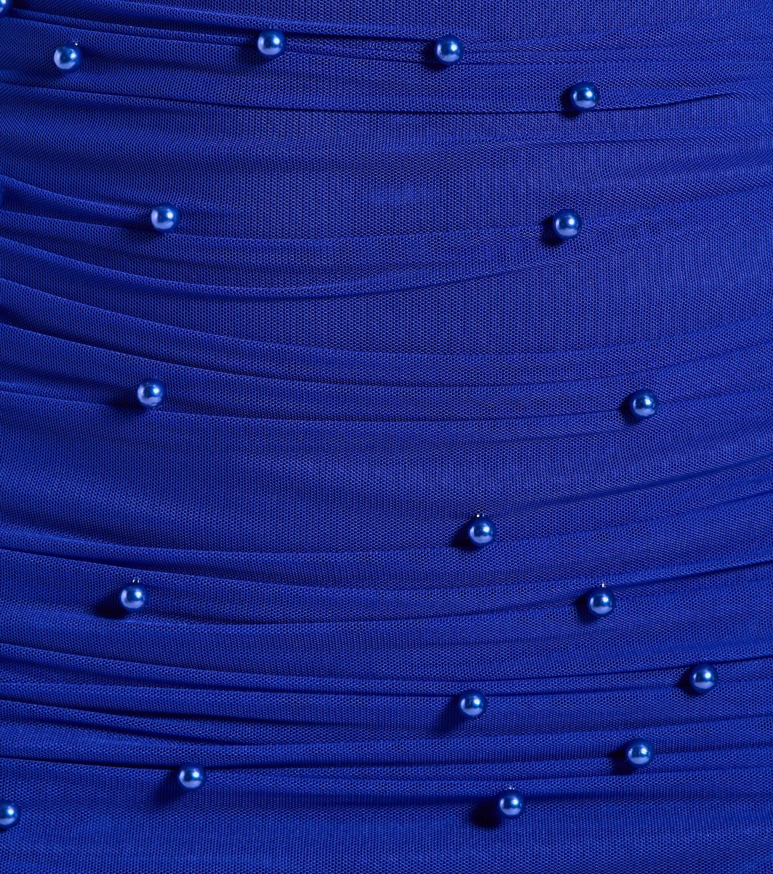 Enhance Your Chic Strapless Faux Pearl Mini Dress