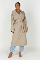 Andreas Oversized Trench Coat - Beige