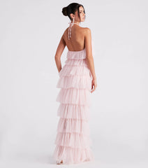 Alexandra Formal Tulle Long Dress