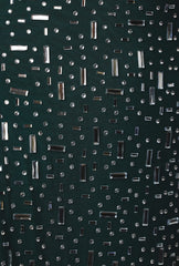 Sheer Embellished Bodycon Mini Dress in Emerald