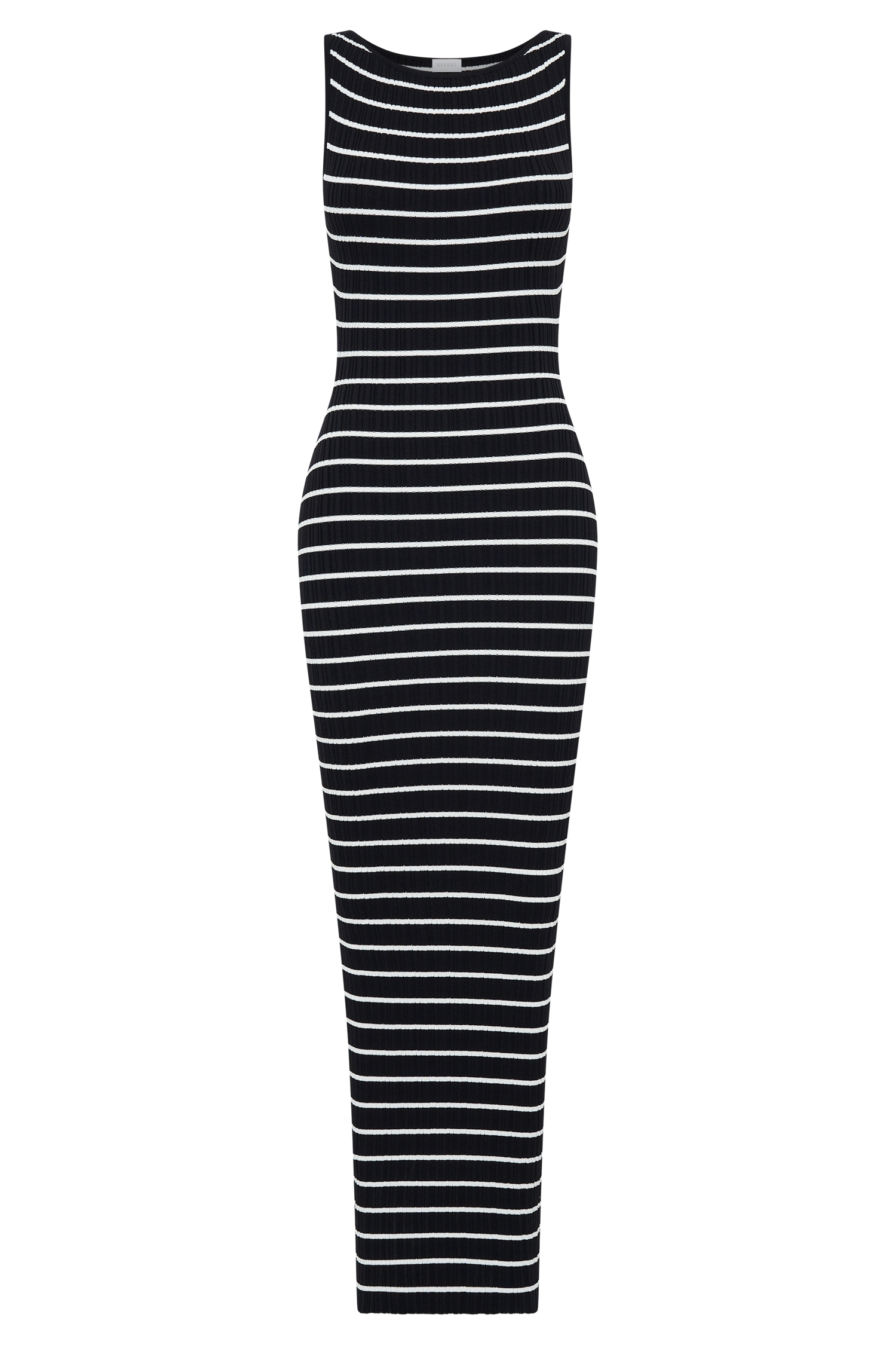 Seema Sleeveless Knit Maxi Dress - Black