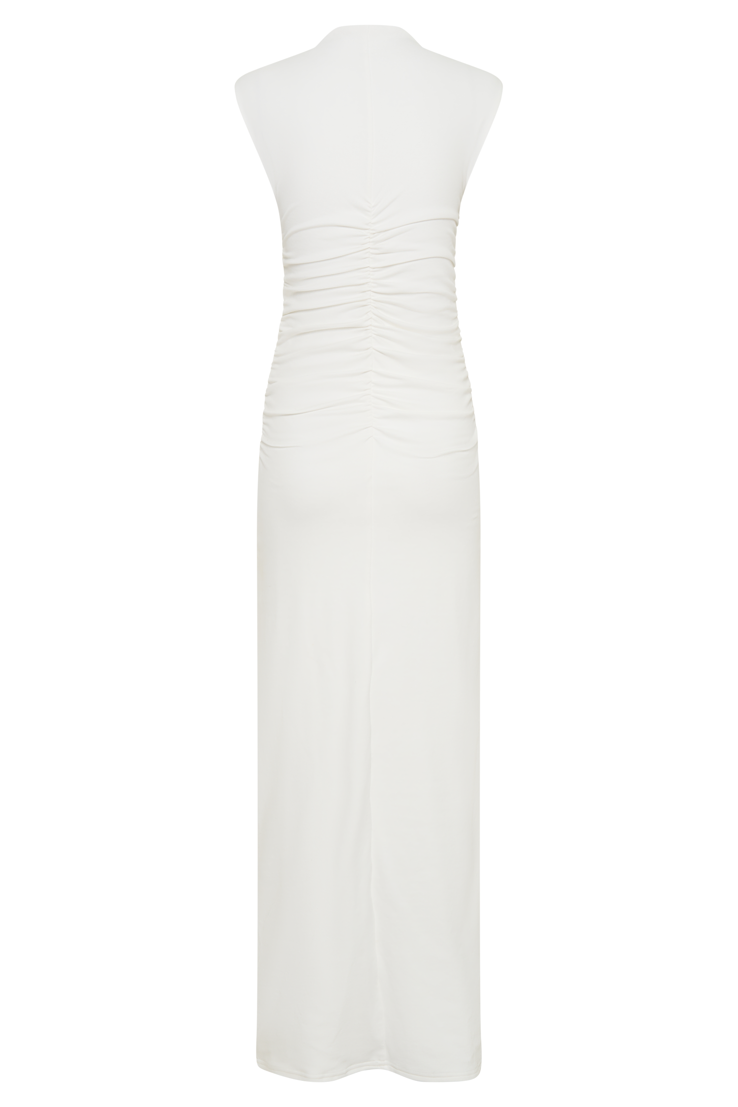 Elliot High Neck Sleeveless Maxi Dress - White