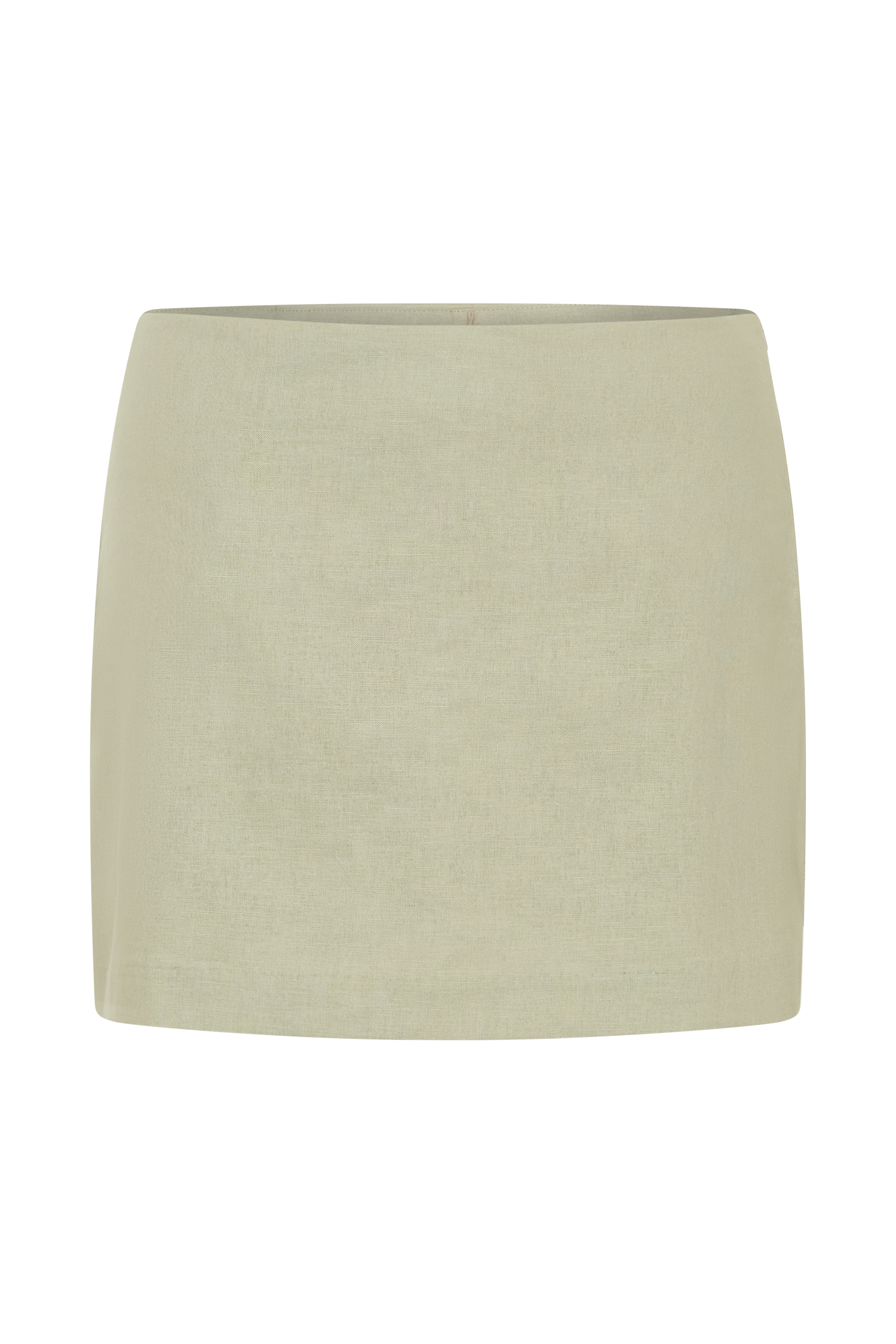 Ciara Linen Mini Skort - Basil