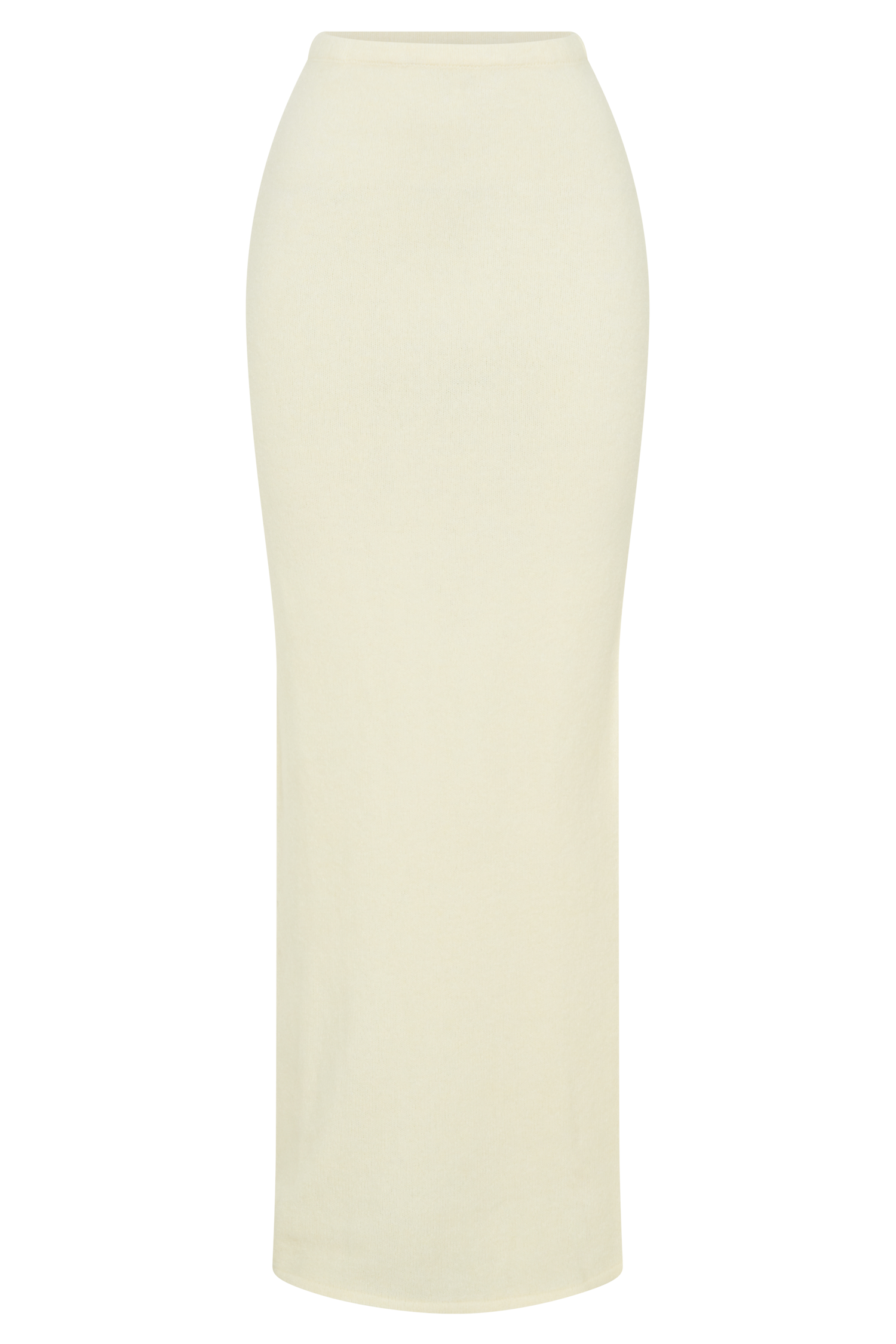 Elise Knit Maxi Skirt - Ivory Marle
