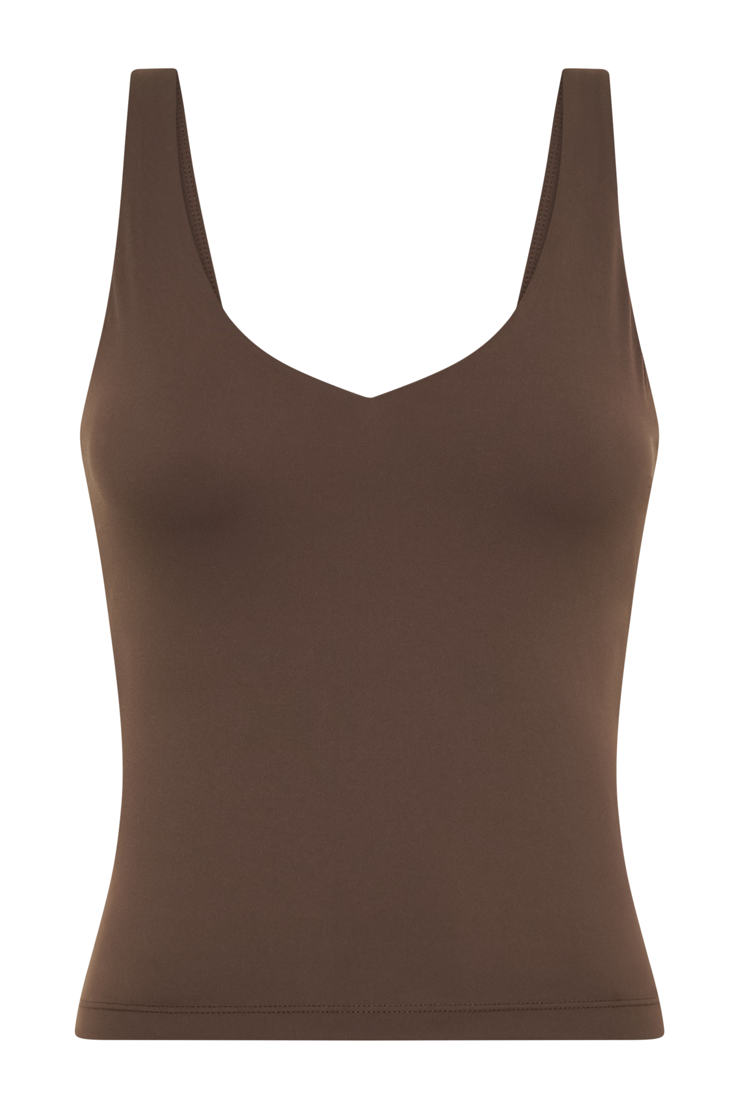 Nadine Yoga Top - Dark Chocolate