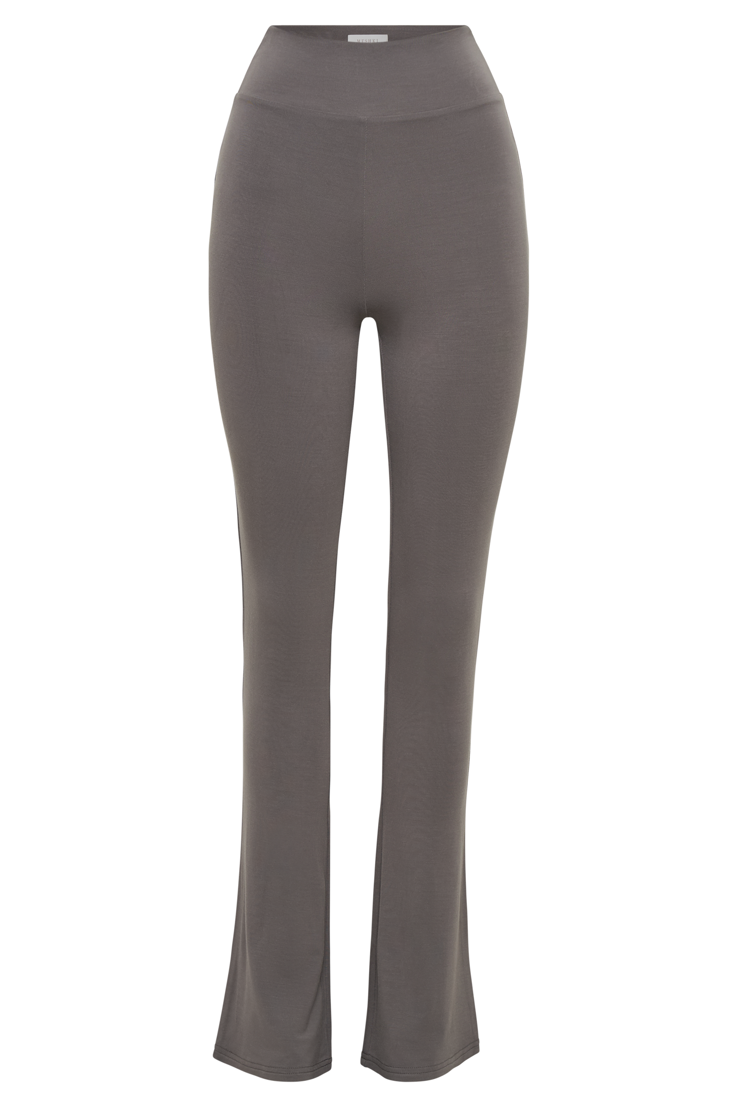 Sabrina Modal Straight Leg Pant - Slate Grey