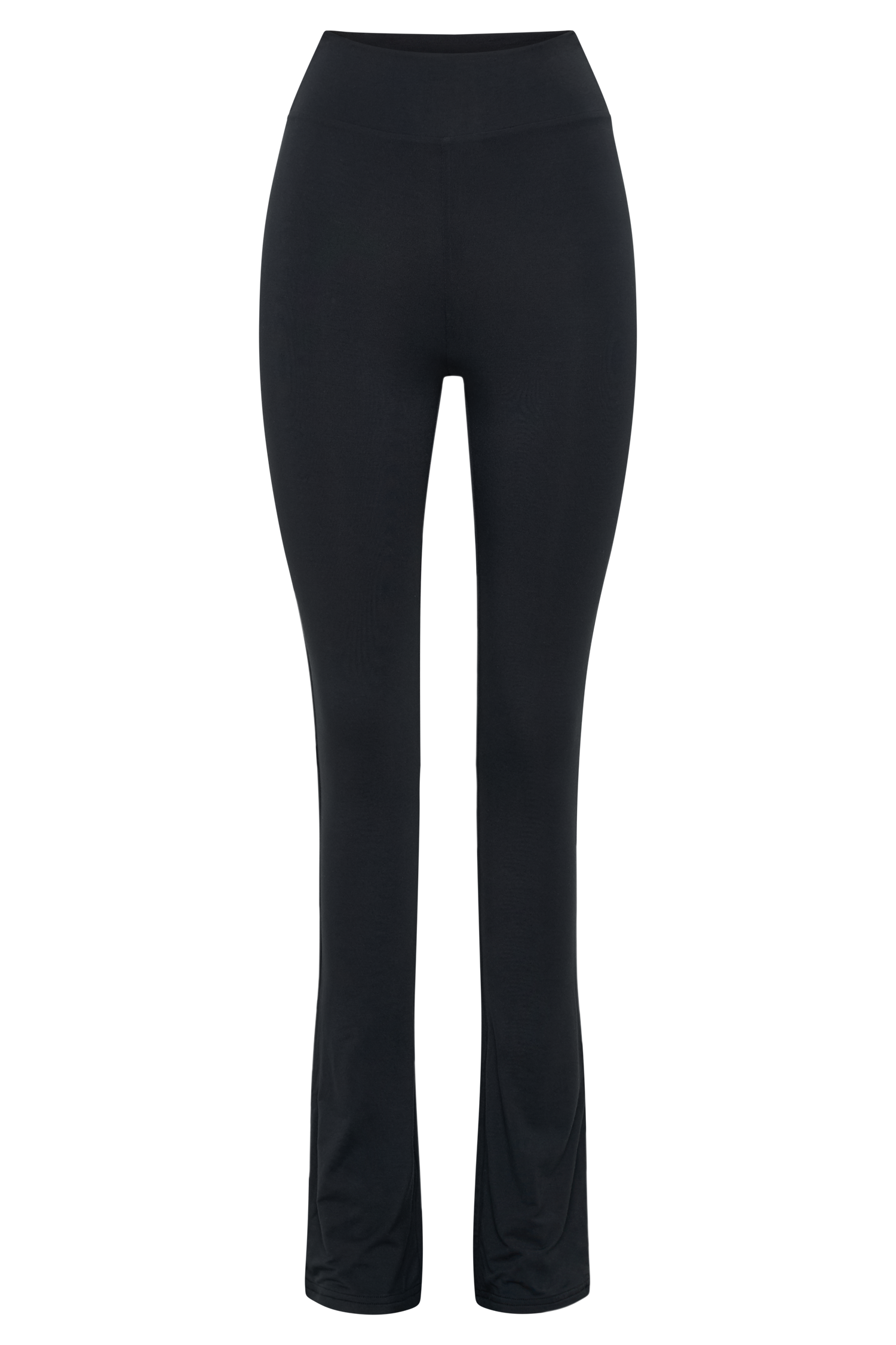 Sabrina Modal Straight Leg Pant - Black