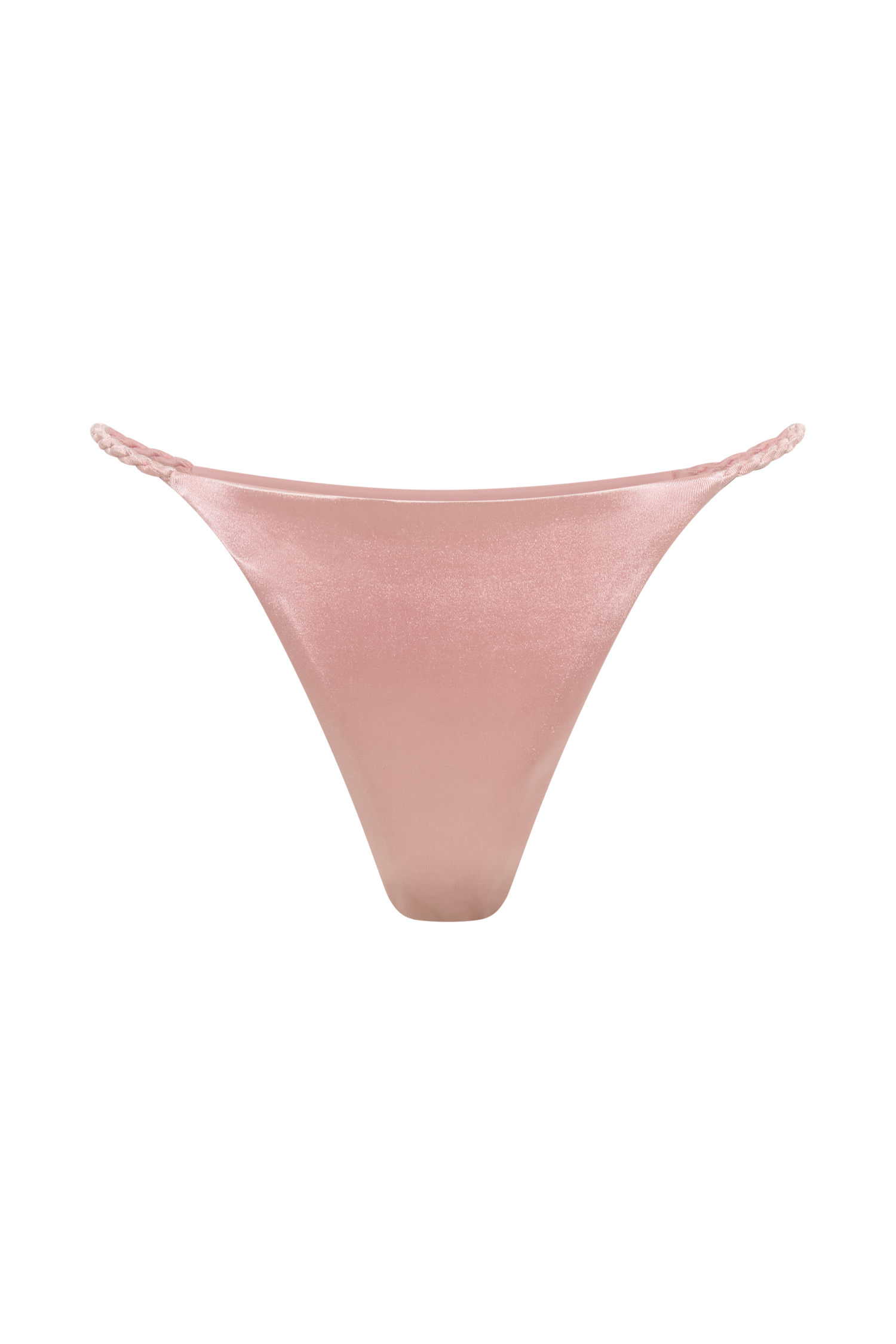 Melika Braided Bikini Bottoms - Pale Pink
